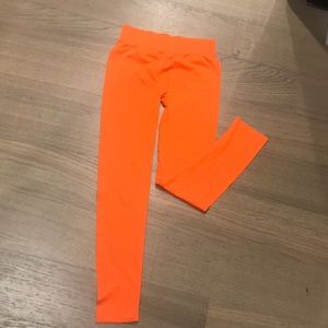 Bright Orange Leggings